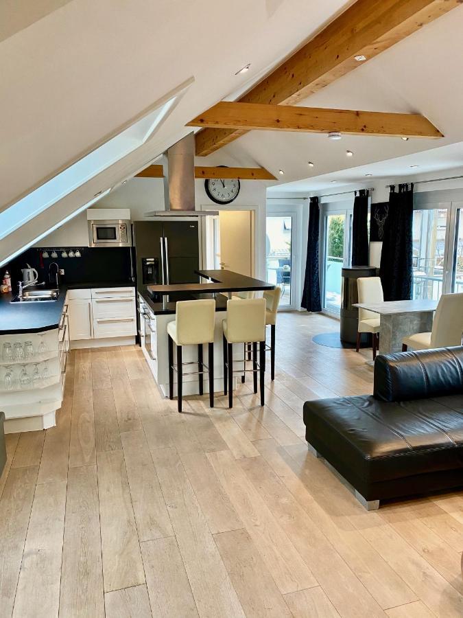 شقة Luxurioeses Studio Im Zentrum, Balkon, Kamin, Klima رافنسبرغ المظهر الخارجي الصورة